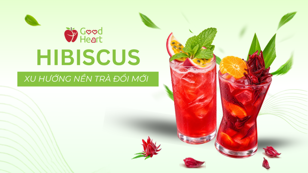 Hibiscus không chỉ tạo màu đỏ tự nhiên và vị chua thanh cho món F&B, mà còn được biết đến với các hợp chất chống oxy hóa từ thực vật. Đây là một nguyên liệu vừa đẹp mắt, dễ ứng dụng, vừa phù hợp để phát triển những món uống theo xu hướng thanh nhẹ.